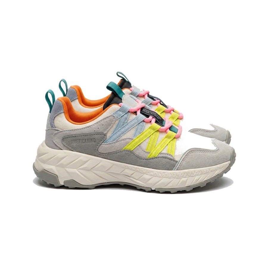 Anteprima colore White/Orange per Sneaker