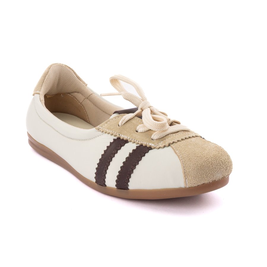 Latika Ballerina Platino/Date in Pelle
